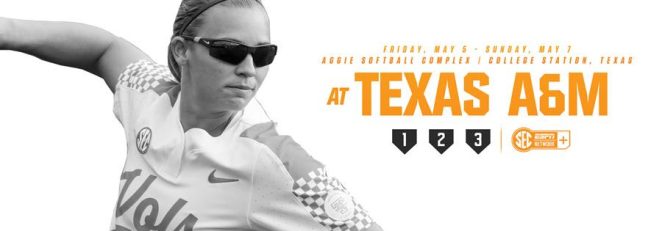 Softball Weekend Preview: #9 Tennessee at #6 Texas A&M